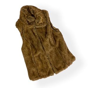 Zara Faux Fur Vest